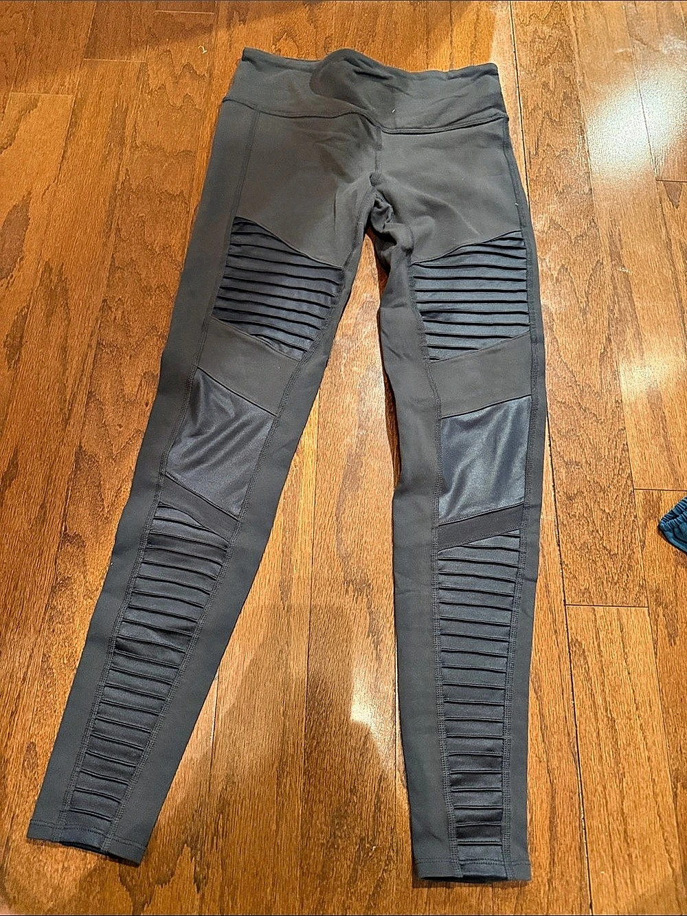 Alo Moto Leggings Black Size Small